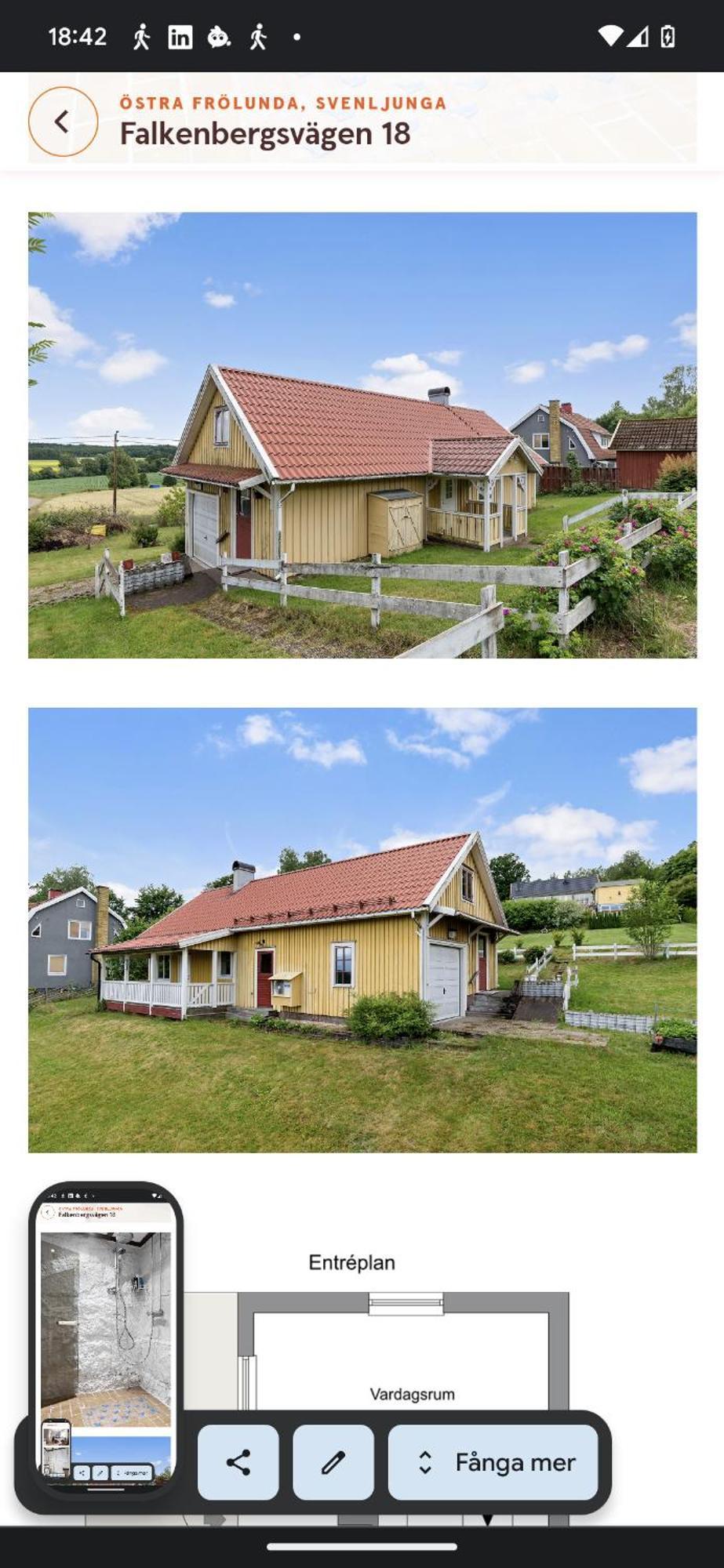 Lilla Loevkulla Villa Ostra Frolunda Luaran gambar